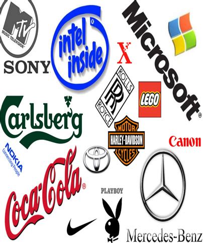 famous logos design history  world famous company logos famous logos