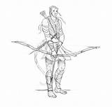 Archer sketch template