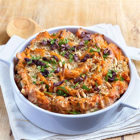 sauerkraut auflauf mit kartoffelpueree tomaten kruste