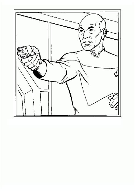 pin  tim jones  coloring pages star trek coloring pages