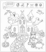 Hidden Halloween Printable Objects Activities Printablee sketch template