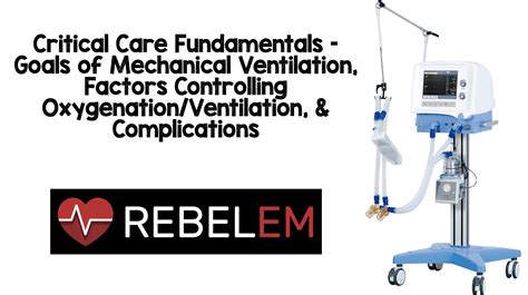 critical care fundamentals basics  mechanical ventilation part