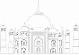 Colouring Mosque Adabi Printable Activities sketch template