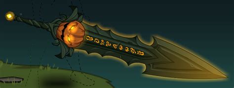 nightmare pumpkin greatsword aqw