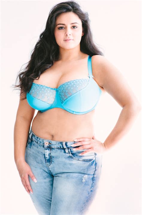 Check Out These Exclusive Photos Of This Plus Size Lingerie Modeling