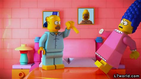 The Simpsons Lego Episode Preview L7 World