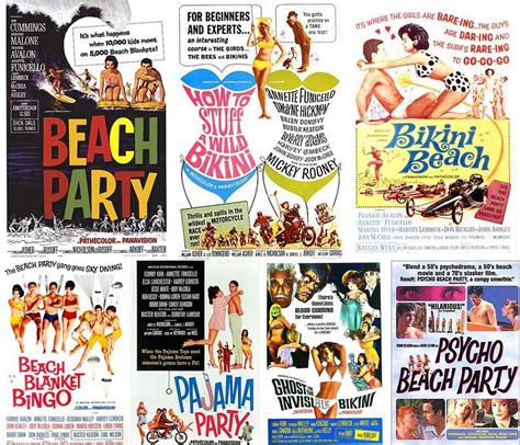 beach blanket bingo beach party vintage swim