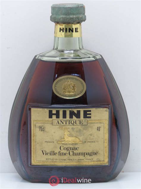 buy cognac vieille fine champagne antique hine lot