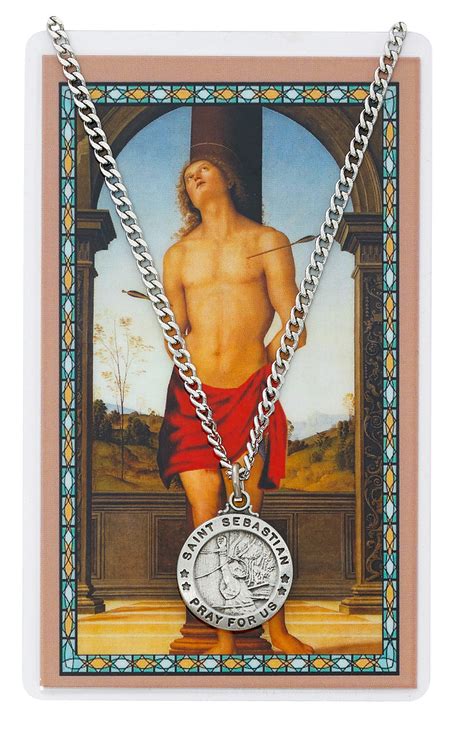 psdsb st sebastian prayer card set mcvan