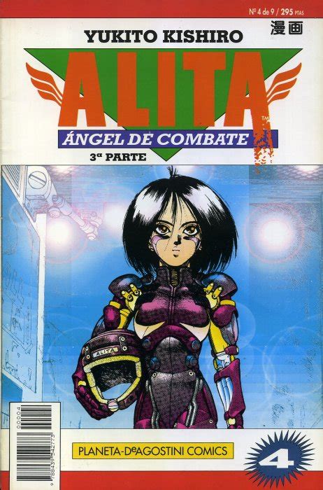 Alita Angel De Combate 1995 Planeta Deagostini 3ª Parte 4 Ficha