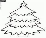 Christmas Tree Kerstboom Coloring Kleurplaat Choose Board Star sketch template