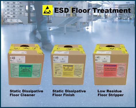 esd floor    treatment static safe environments
