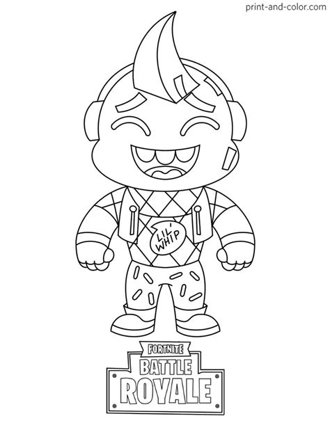 fortnite cartoon coloring pages coloring pages cool coloring pages