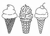 Ice Cream Pages Coloring Sprinkles Coloringpagesonly Desserts sketch template