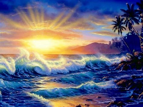 sunrise  ocean  christian lassen