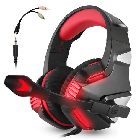 newest  upgraded gaming headset   xbox  ps pc  mic  surround stereo