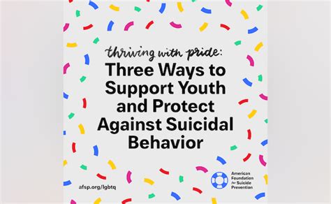 lgbtq mental health and suicide prevention afsp