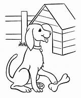 Coloring Dog Firehouse Getcolorings sketch template