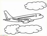 Mewarnai Pesawat Terbang Transportasi Sketsa Alat Menggambar Untuk Marimewarnai Paud Udara Terbaru Karikatur Lembar Hewan sketch template