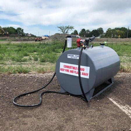 gallon fuel tanks single wall hirschman oil supply