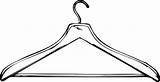 Hanger Clothes Baju Clker Gantungan Wieszak Baru Meble Ubrania Konsep Populer sketch template