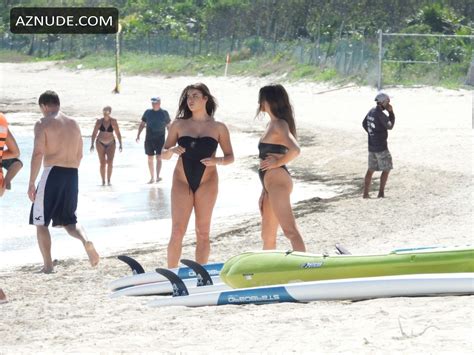 kalani hilliker looking stunning on the beach in black