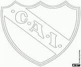 Independiente Escudo Club Avellaneda sketch template