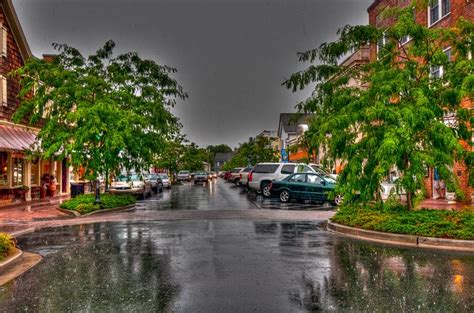rainy downtown  lewes de flickr photo sharing