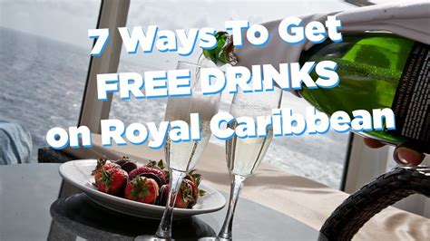 7 Ways To Get Free Drinks On A Royal Caribbean Cruise
