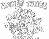 Looney Tunes Coloring Pages Toons Cartoon Colouring Printable Drawings Devil Drawing Print Tasmanian Characters Color Book Loony Baby Christmas Sketches sketch template