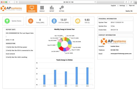 apsystems upgrades ema monitoring website   data  improved interface