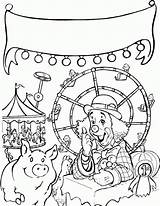 Fair Coloring Pages Carnival State County Rides Food Fun Print Charlotte Web Printable Fern Kids Color Contest Pig Getcolorings Coloringtop sketch template
