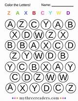 Color Letter Printable Pages Letters Worksheet Alphabet Worksheets Kindergarten Activities Colored Coloring Printables Tracing Beautifully Completed Sheet Child Ll Too sketch template
