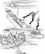Titanic Sinking Barco Hundido Lusitania 1132 1355 Stampe Rms Educative Artistico Colori Educativeprintable Naufrage Disegnare sketch template