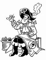 Kleurplaten Piraat Kleurplaat Piet Printen Pirate Piraten Leukvoorkids Leuk Heeft sketch template