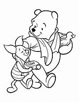 Puuh Pooh Animierte Ausmalbild Malvorlage sketch template