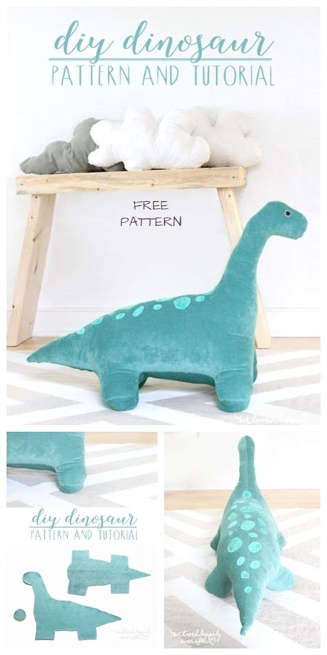 dinosaur sewing pattern printable vlrengbr