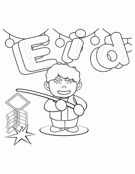 eid coloring page  kids family holidaynetguide  family