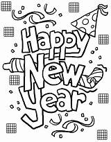 Coloring Pages Years Year Happy Printable Kids sketch template