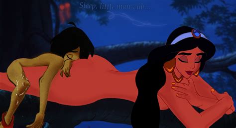 Post 3103270 Aladdin Series Crossover Edit Jasmine Mowgli The Jungle