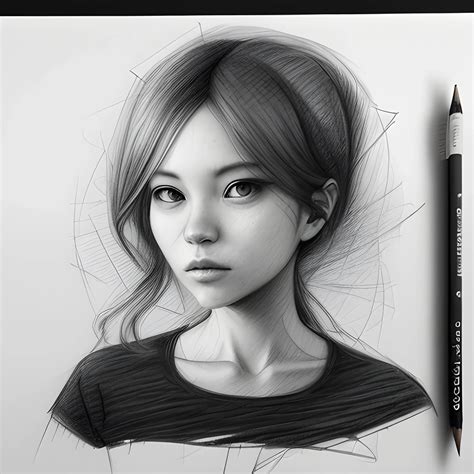 Her Pencil Sketch Arthub Ai