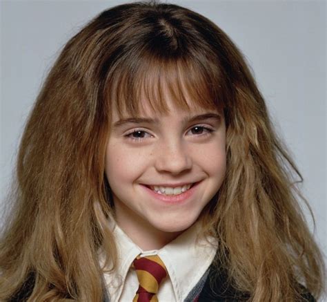 emma watson wore fake teeth in harry potter for one scene but which