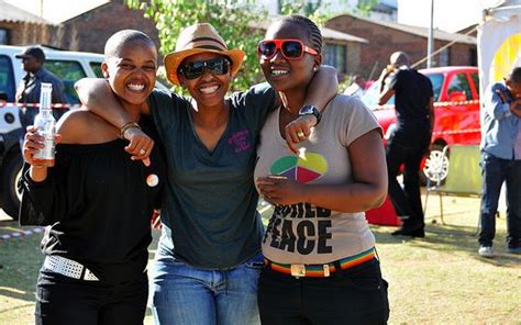 at soweto gay pride in johannesburg south africa the pride march in