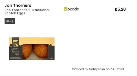 jon thorners  traditional scotch eggs  compare prices   buy trolleycouk