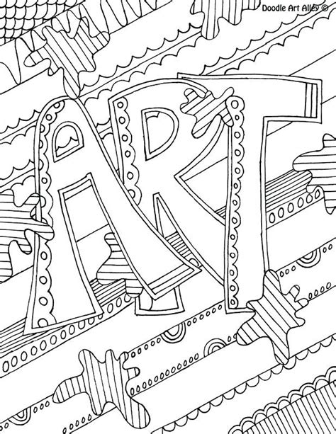 art coloring pages  kids  getcoloringscom  printable