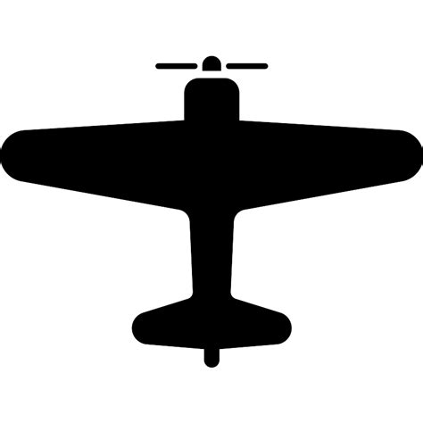 propeller plane vector svg icon svg repo