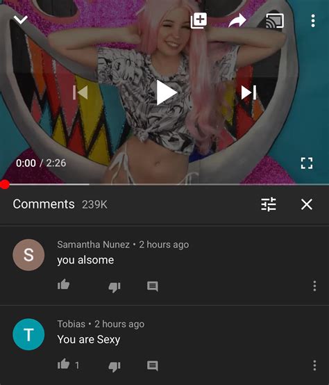 God Damn The Belle Delphine Comment Section Is A Gold Mine