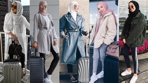 plane hijab outfit ideas hijab fashion inspiration