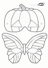 Krokotak Masks Print Printable Halloween Mask Kids Pumpkin Printables Templates Crafts Face Coloring Butterfly Pages Activities Children Carnaval Gif sketch template