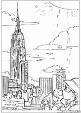 Imprimer Dibujo Kolorowanka Edificio Niagara Kolorowanki Malvorlagen Ellis Colorkid Estados Unidos Stati Uniti Zjednoczone Stany Cascate Staaten Vereinigten sketch template